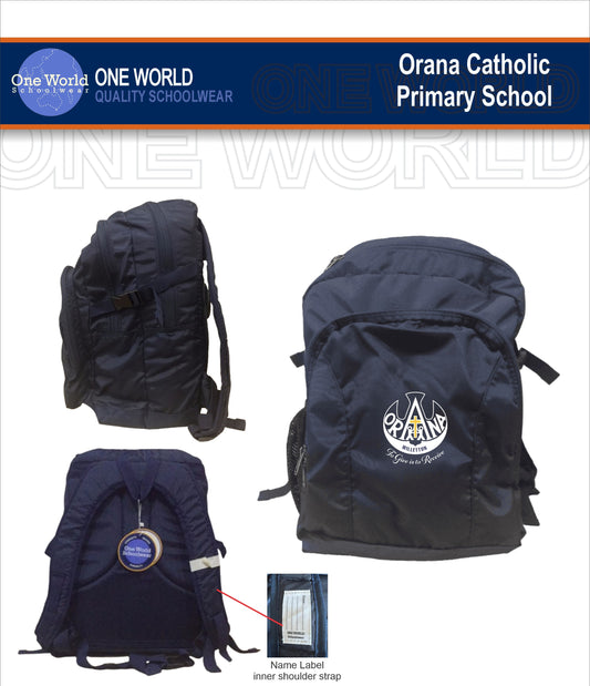Backpack - Screen Printed Logo (Compulsory)