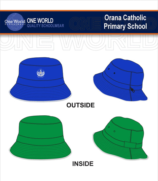 Bucket Hat - French Blue - Ward (Green)