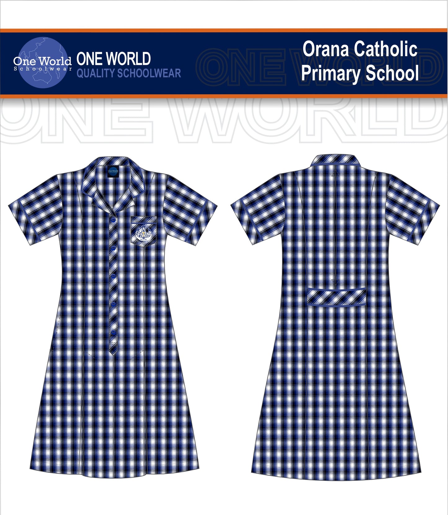 Summer Dress - Embroidered Logo