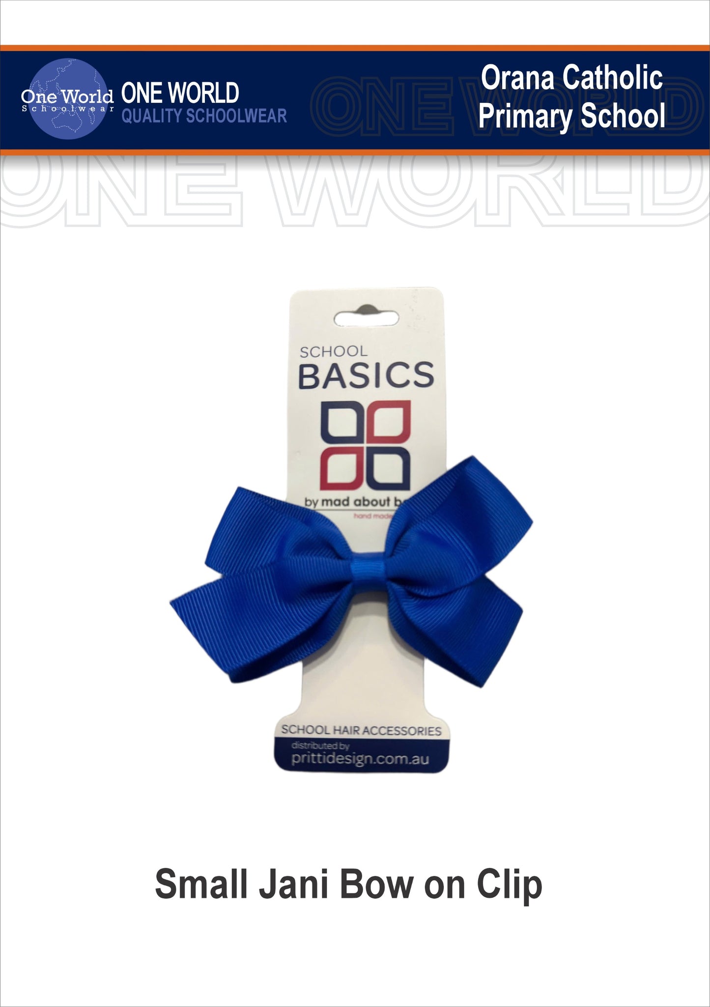 Hair Item - Jani Grosgrain Bow on Clip